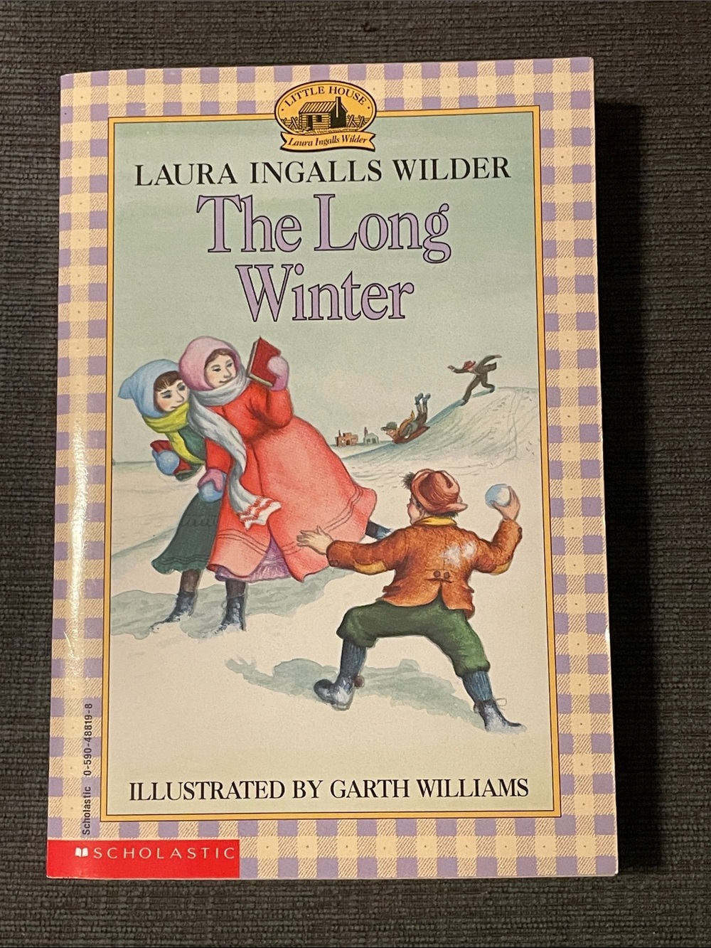 The Long Winter by Laura Ingalls Wilder Kids Paperback Book GUC Children